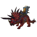 Crimson Primal Direhorn