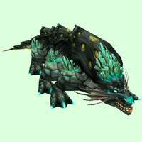 Black Basilisk w/Jade Fringes