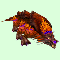 Orange-Purple Basilisk w/ Orange Crest