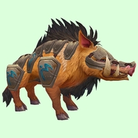 Brown Boar w/ Brass Armour