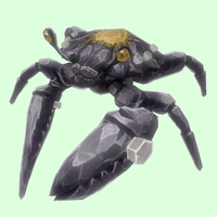 Onyx & Topaz Crab w/ Bolts