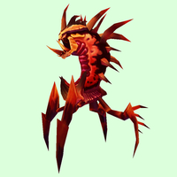 Dark Orange & Crimson Dire Ravager