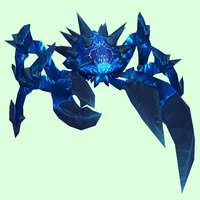 Electric Blue Spiked Crab