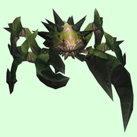 Green Spiked Crab w/ Purple Markings