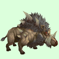 White Draenor Boar