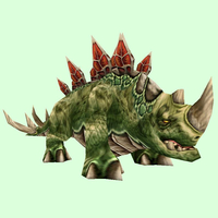 Classic Dark Green Stegodon