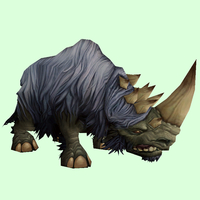 Grey Woolly Rhino