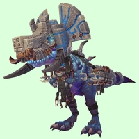 Mid-Blue Devilsaur w/ Grey & Bronze Armour