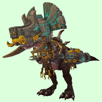 Black Devilsaur w/ Grey & Gold Armour