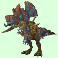 Green Devilsaur w/ Brown & Pewter Armour