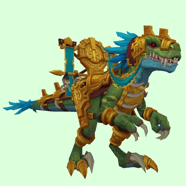 Gold-Armoured Green Ravasaur