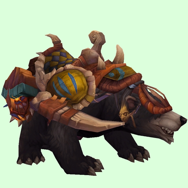 Dark Bear w/ Yellow Amani Armour