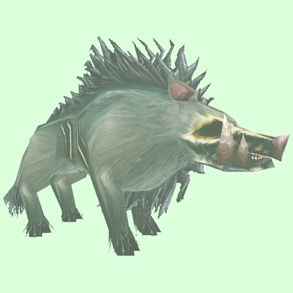 Classic Ghostly Diseased Boar