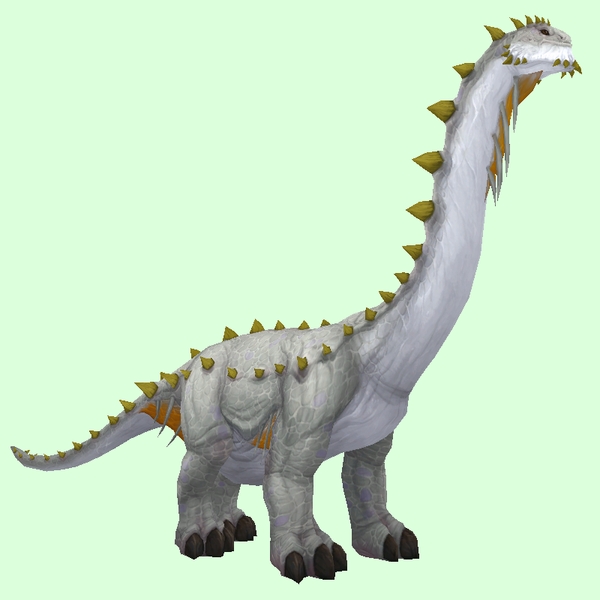 White & Gold Brutosaur