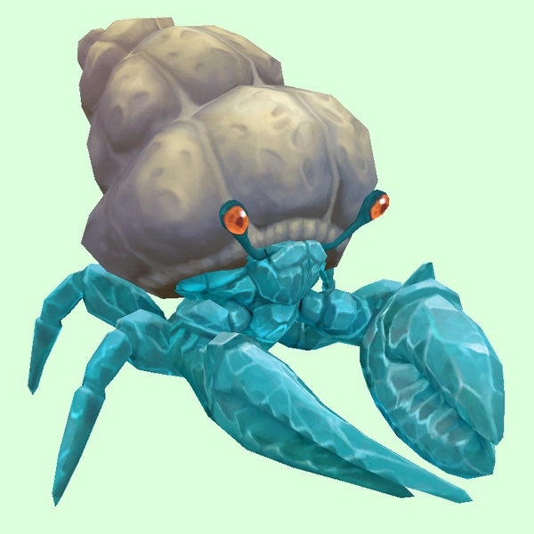 Diamond Hermit Crab w/ Plain Shell