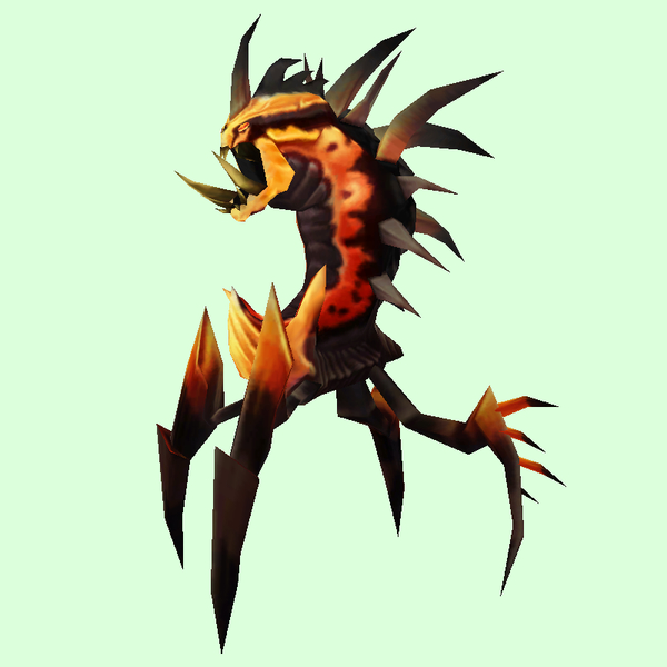 Orange & Black Dire Ravager