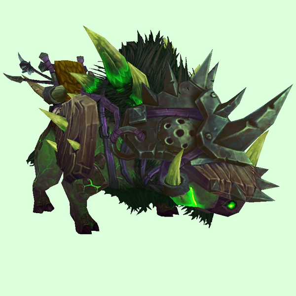 Armored Fel Draenor Boar