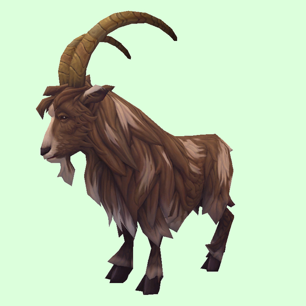 Spotted Brown Goat