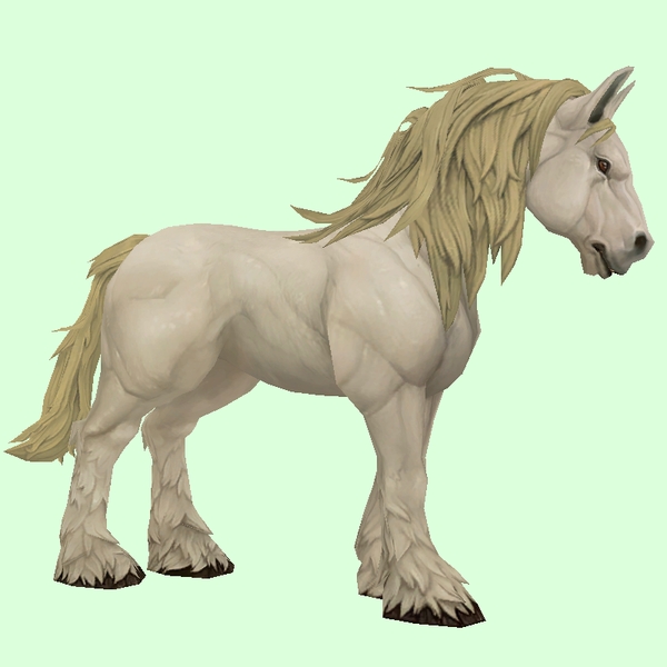 Light Palomino Horse w/ Long Mane