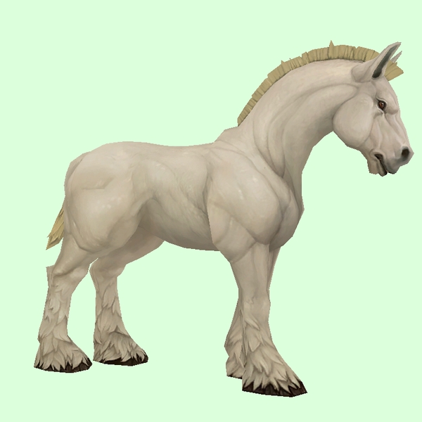 Light Palomino Horse w/ Short Mane/Tail