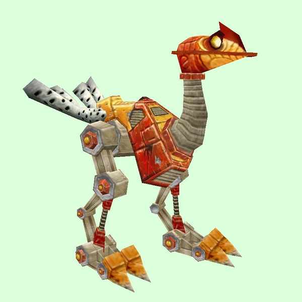 Orange-Red Mechanostrider (Yellow Eyes)