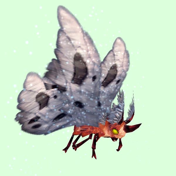 Red Moth w/ Grey Wings