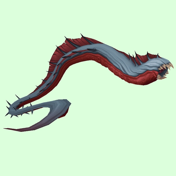 Grey & Red Aqiri Worm