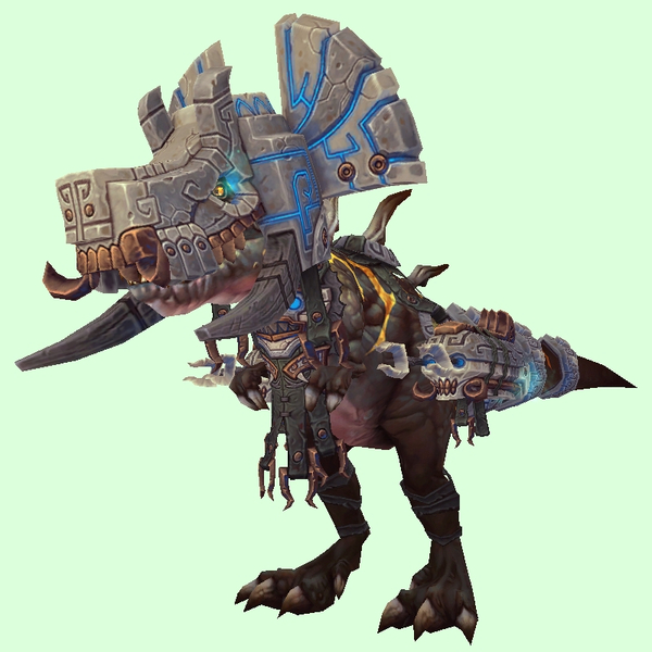 Black Devilsaur w/ Grey & Bronze Armour