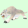 White Saber Cat